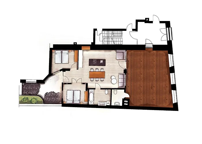 Zur Bademutter Mit 2 Schlafzimmer - Abc360 Wißmar